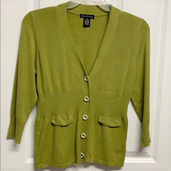 linda matthews cardigan